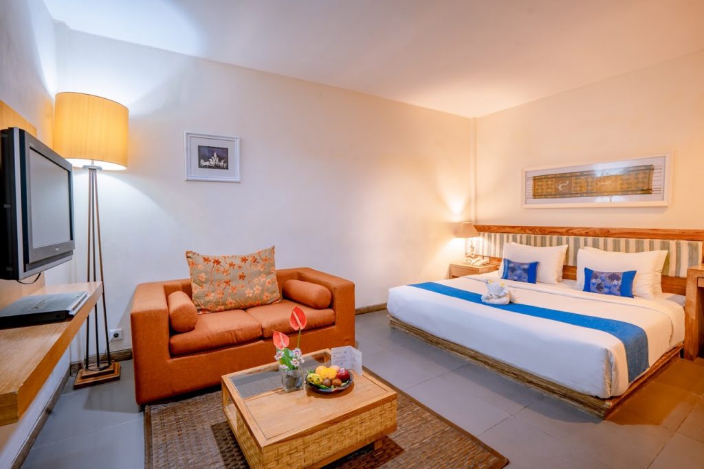 La chambre double au Pondok Sari Hotel