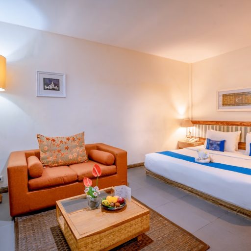 La chambre double au Pondok Sari Hotel