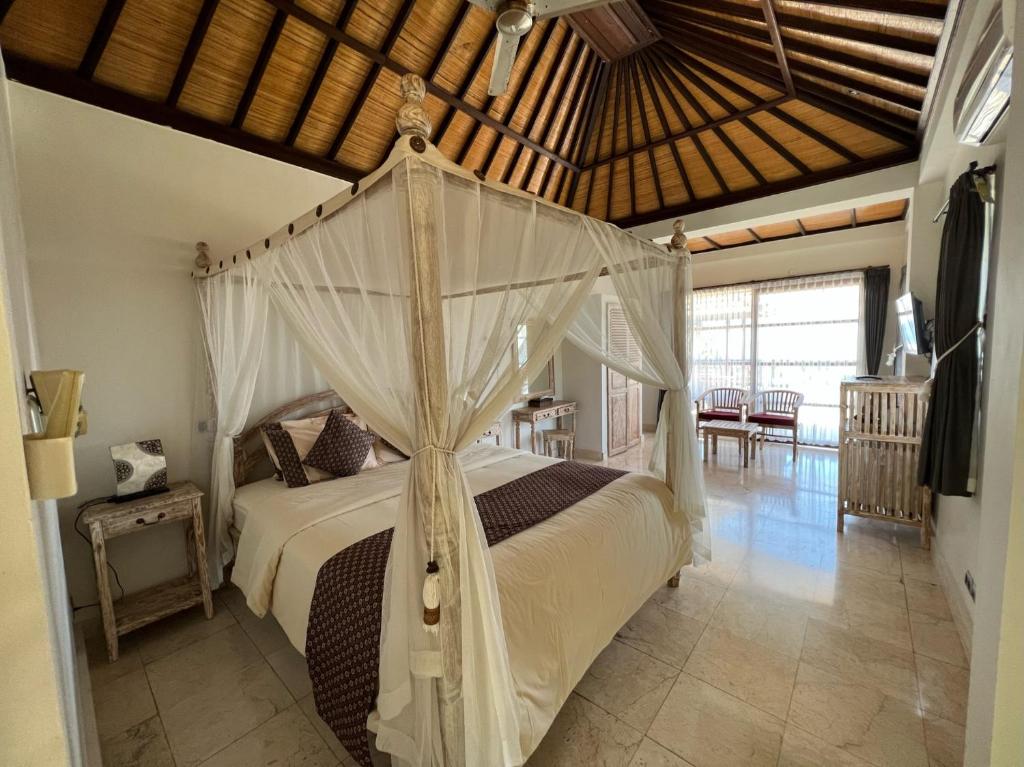 Chambre double de Puri Wirata Dive & Resort