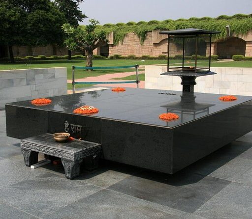 Raj Ghat : le mémorial du Mahatma Gandhi
