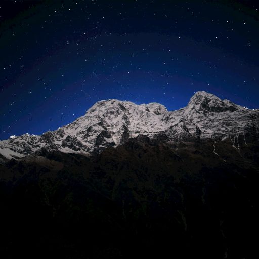 annapurna sud et hiunchulii étoiles