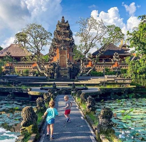 Example du centre-ville d’Ubud