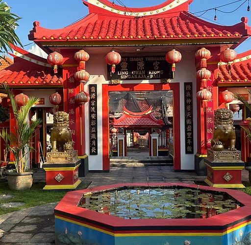 Le temple chinois de Singaraja