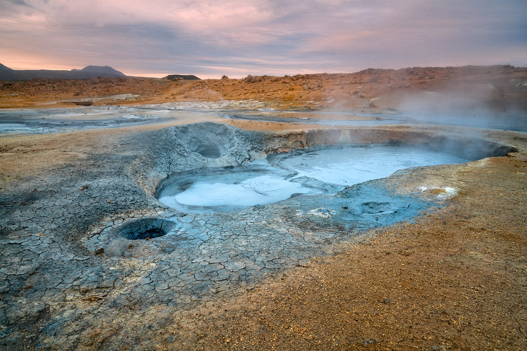Hverir Geothermal area iceland