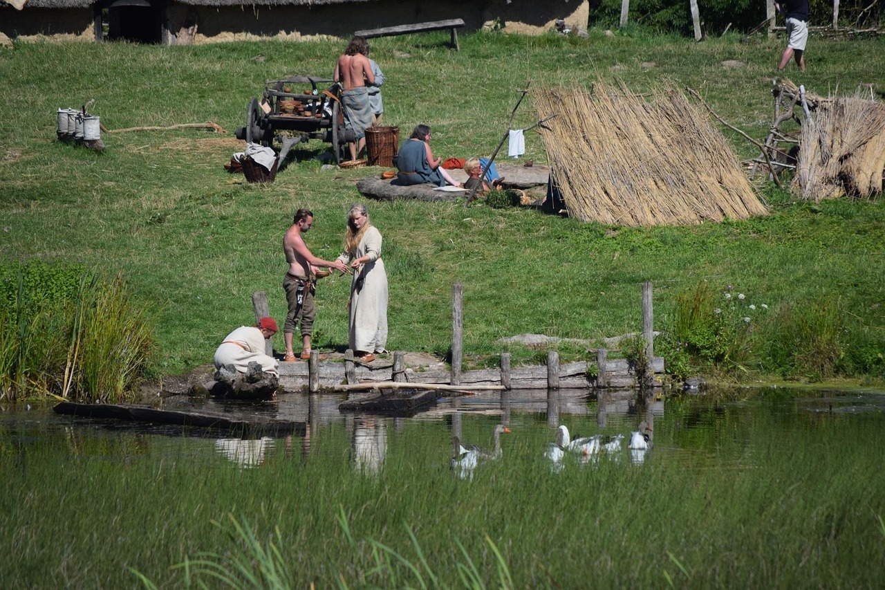 Viking village of Vestrahorn