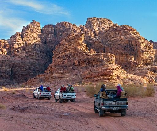 Circuit en jeep à Pétra