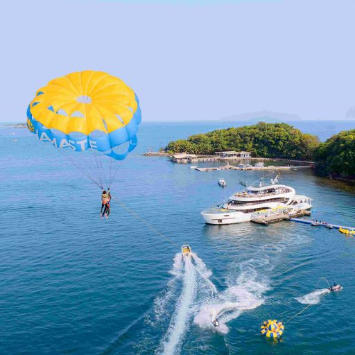 Baignade, opportunités de photos avec SUP et flycam