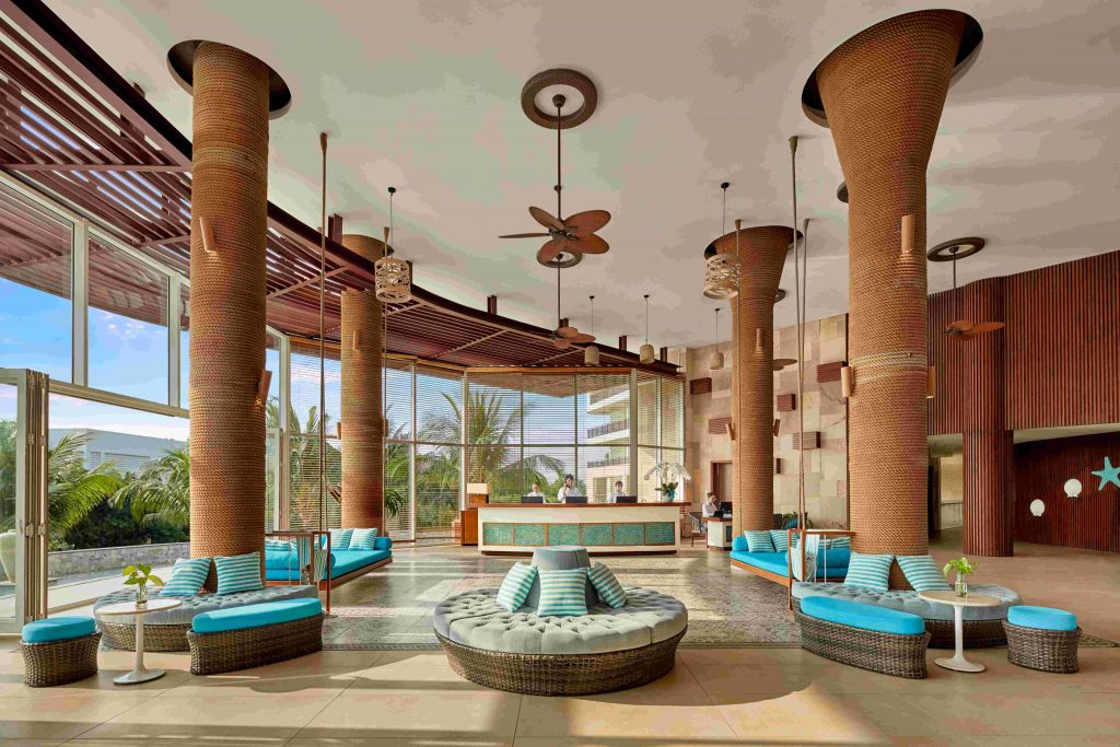 exemple de loby de l'hôtel